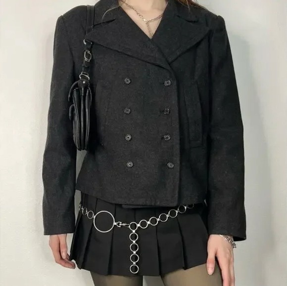 Black Pea Coats Under $30